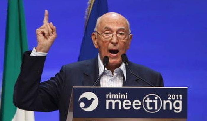 Napolitano: "Davanti alla crisi diciamo la verità"
