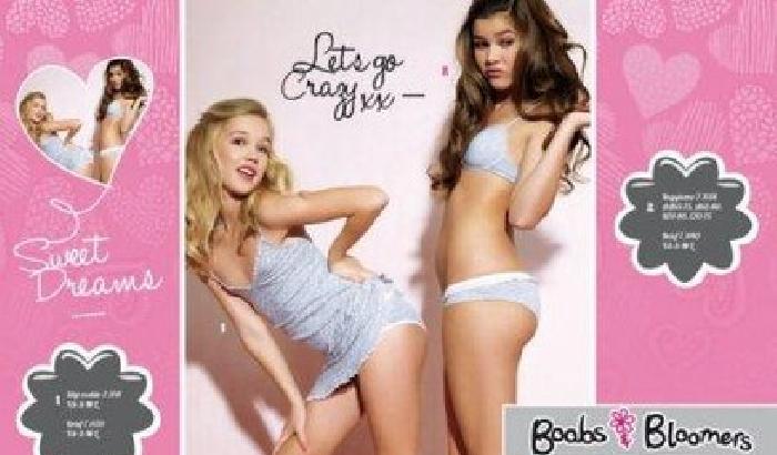 Boobs and Bloomers rimuove dal sito le ragazzine scandalo