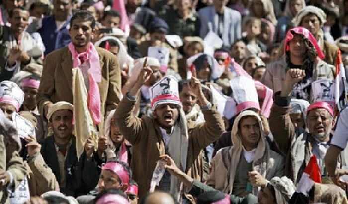 Proteste nello Yemen