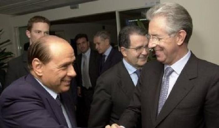 Monti è la soluzione, ammette ora Berlusconi
