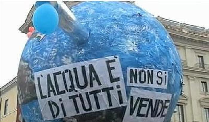 Truffa sul referendum sull'acqua
