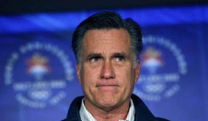 il candidato repubblicano Mitt Romney