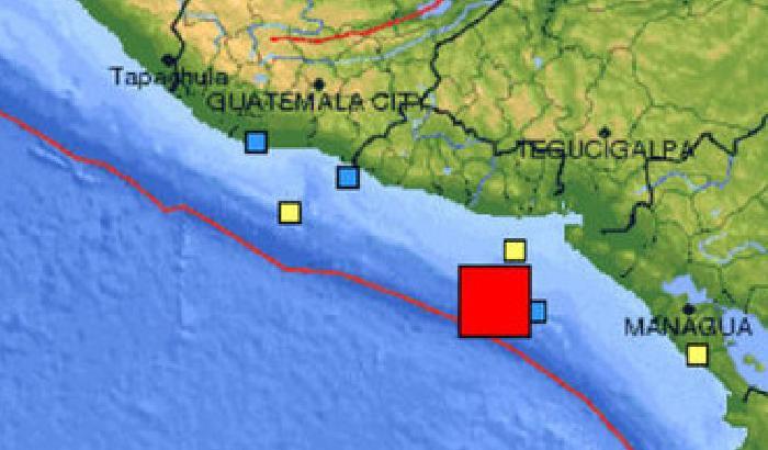 Sisma a El Salvador, onda anomala nel Pacifico