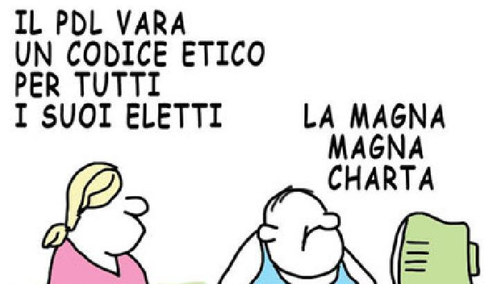 Il codice etico del Pdl