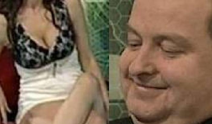Intervistatrice senza slip, scherzo al premier serbo
