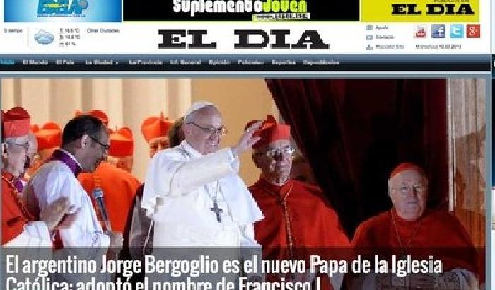 Il nuovo Papa sui media di tutto il mondo