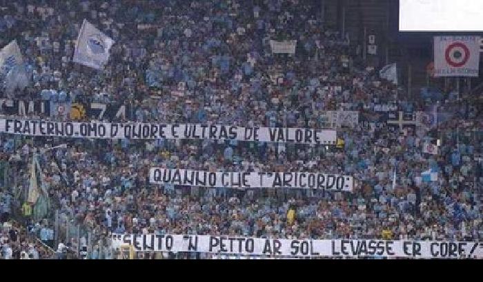 Chiusa per razzismo la curva della Lazio