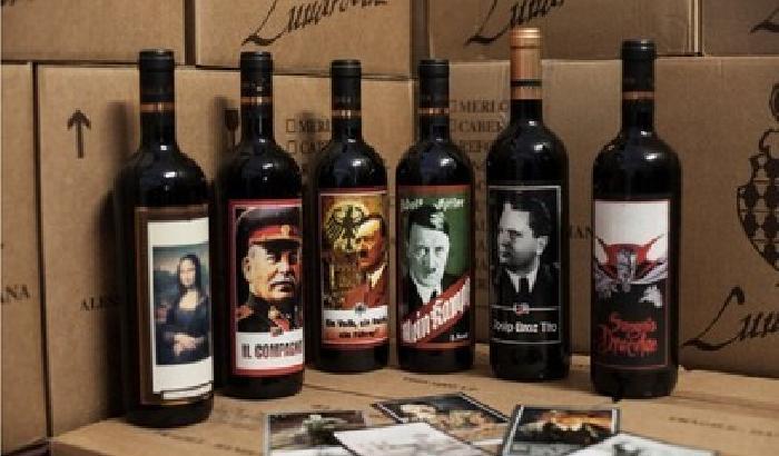 00BC16-NEWS_93869 Hitler e Mussolini sulle bottiglie di vino: azienda nella bufera