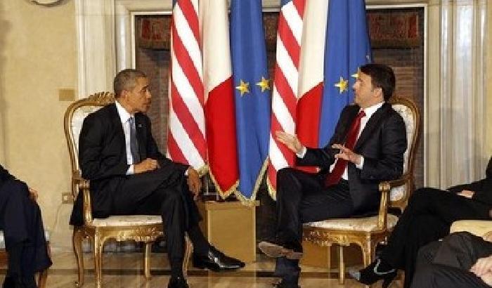 Obama a Renzi: colpito dalle sue riforme