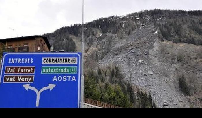 Courmayeur, la frana accelera