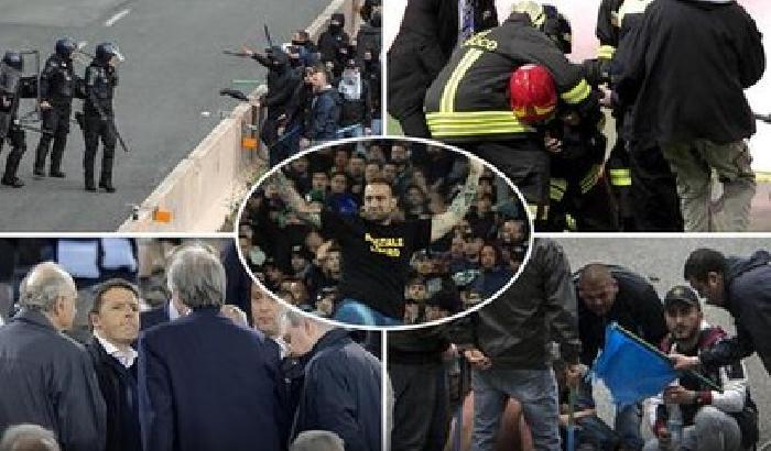 00E12E-NEWS_115465 Guerriglia urbana a Roma: ecco il video
