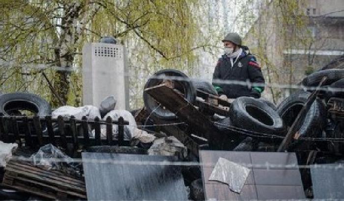 00E16B-NEWS_115586 Ucraina nel sangue: uccisi 30 filorussi