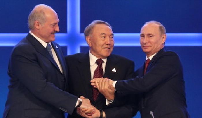 00E52A-NEWS_118040 Nasce l'Unione economica eurasiatica: si realizza il sogno di Putin