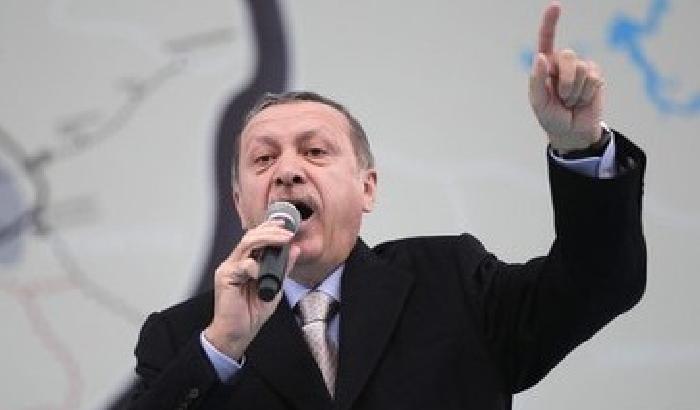 Erdogan l'arrogante vuol fare il presidente