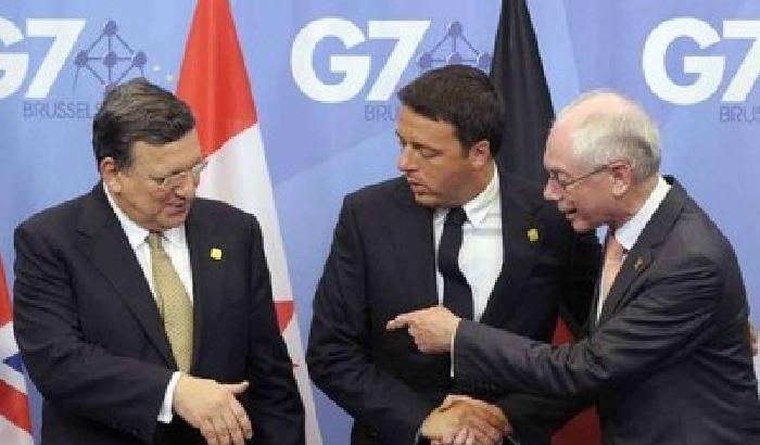 Il debutto di Matteo Renzi al G7