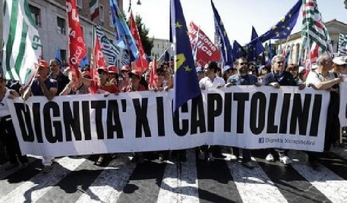 Roma in tilt per lo sciopero dei dipendenti pubblici