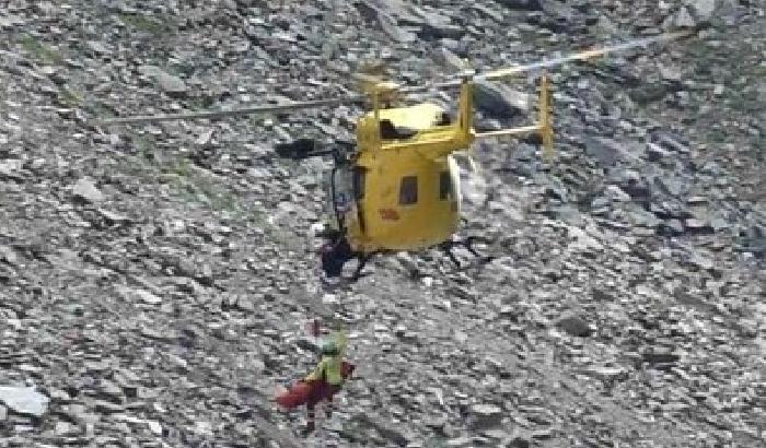 00F247-NEWS_125887 Tragedia sul Monte Disgrazia: morti 4 scalatori precipitati in un canalone