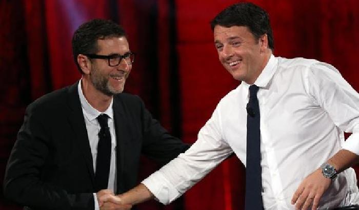 Matteo Renzi ospite di Che tempo che fa di Fabio Fazio