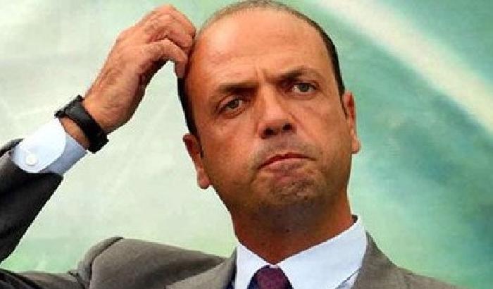 Il ministro dell'interno Angelino Alfano 