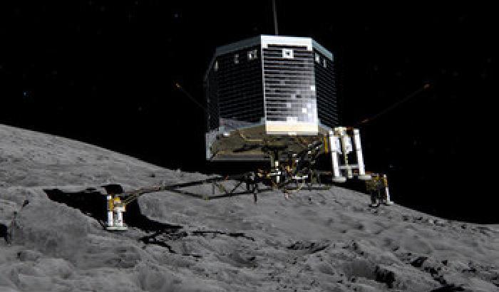 Cometa: Philae azzarda la prima trivellazione