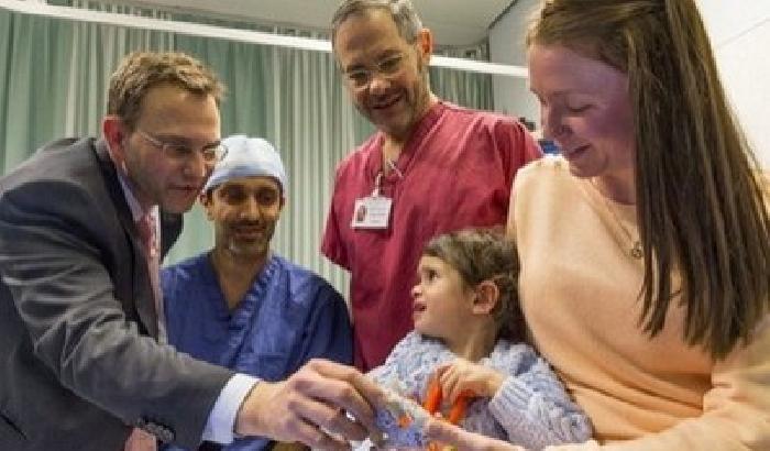 Un cuore in 3D salva la vita a una bimba di 2 anni