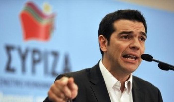 Il leader di Syriza, Alexis Tsipras