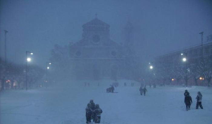 Allerta neve, scuole chiuse ad Avezzano