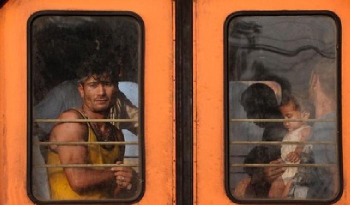 In treno con i migranti, per una vita migliore