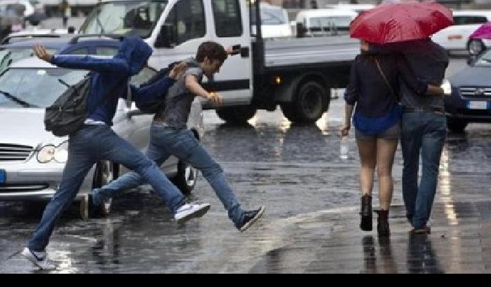 Meteo: pioggia al sud, sole al nord