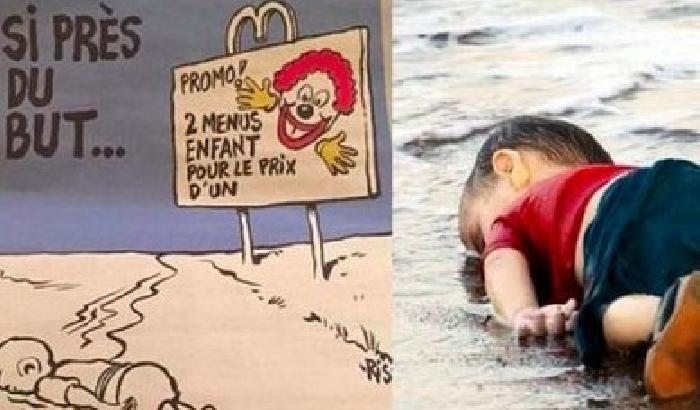 Charlie Hebdo e le vignette su Aylan: ancora polemiche