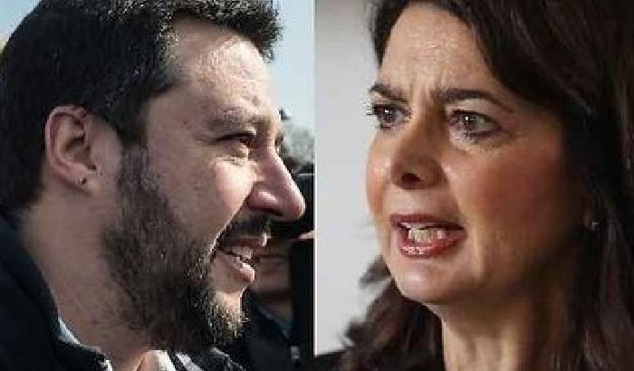 Salvini ancora contro la Boldrini: è una persona inutile