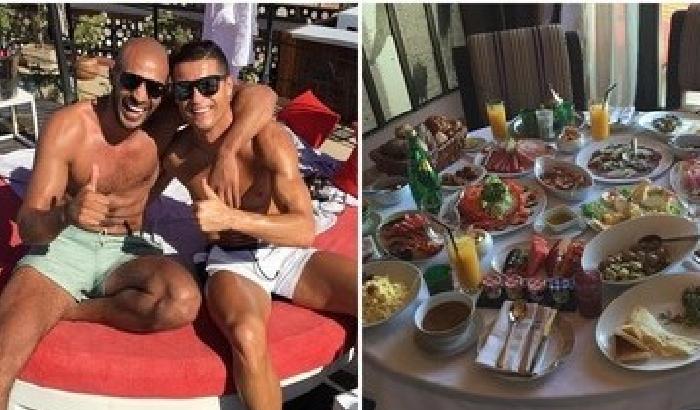 Cristiano Ronaldo e Badr Hari 