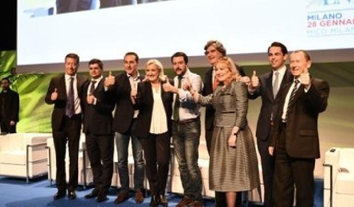 Xenofobi a Milano: tutti alla corte di Le Pen