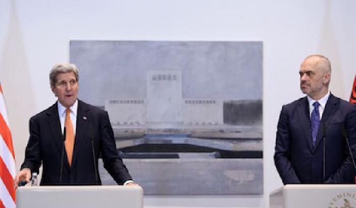 Nuovi mujaheddin albanesi, li porta Kerry