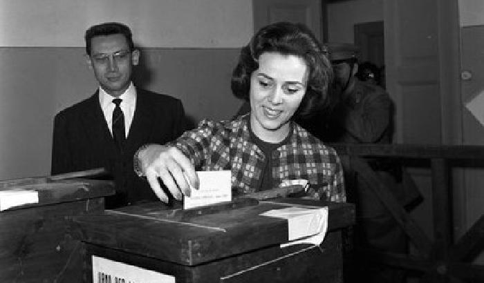 Il 10 marzo del 1946, per la prima volta, votano le donne