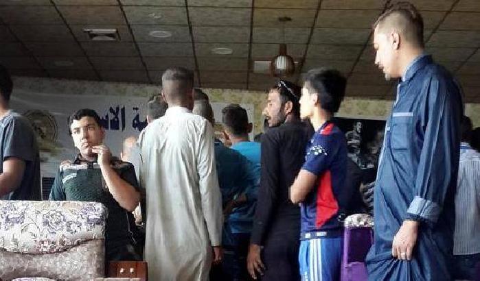 03164C-il-bar-in-cui-avvenuto-l-attentato-contro-i-tifosi-del-real-madrid-in-iraq Il bar in cui è avvenuto l'attentato contro i tifosi del Real Madrid in Iraq