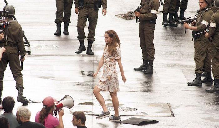 Emma Watson in una scena del film