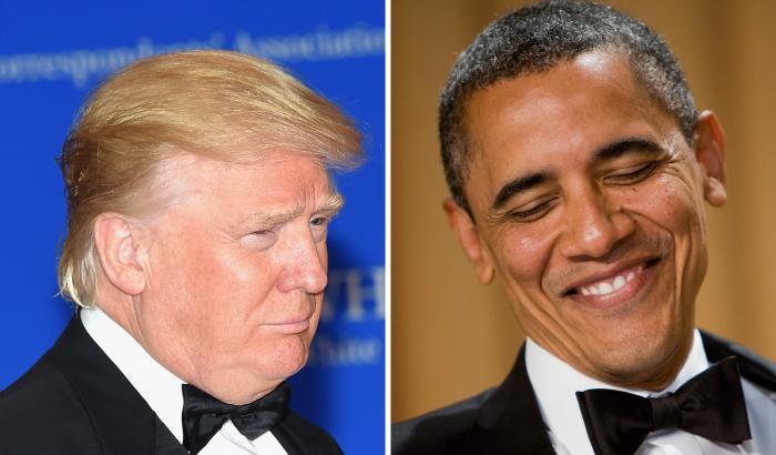 Trump e Obama