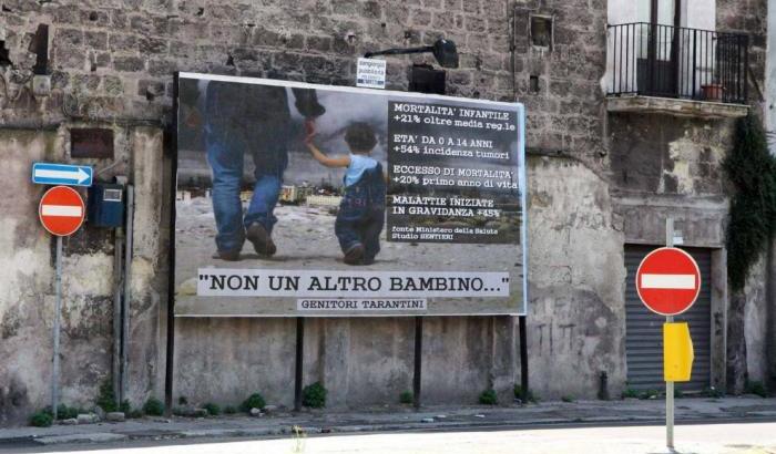 Affissione dei genitori tarantini
