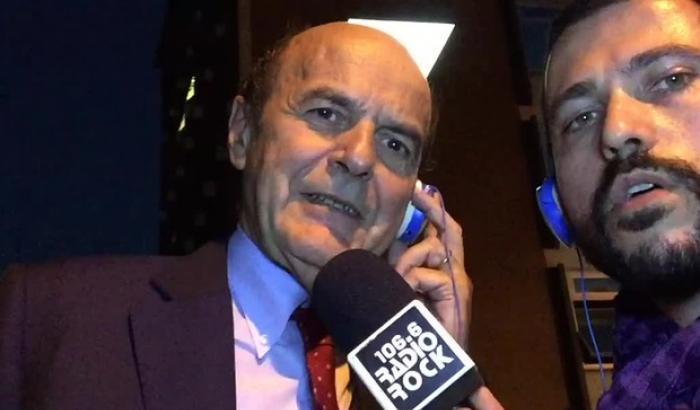 Bersani canta Un senso