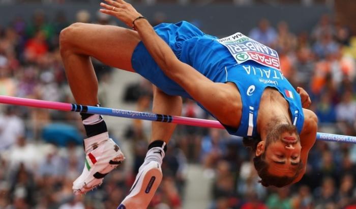 Gianmarco Tamberi campione europeo nel salto in alto