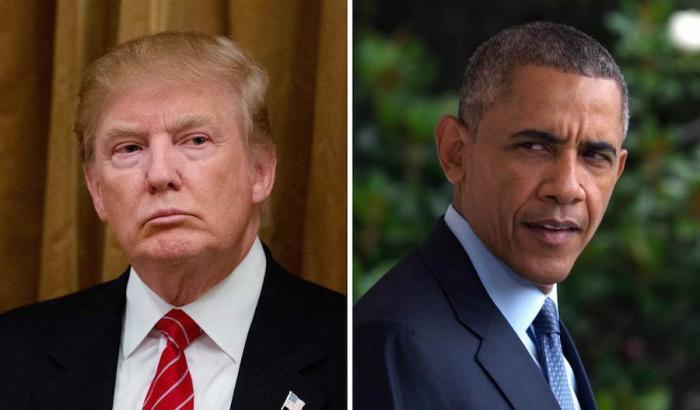 Trump e Obama