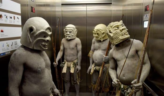 'Uomini del fango': gli Asaro per la prima volta danzano in un museo
