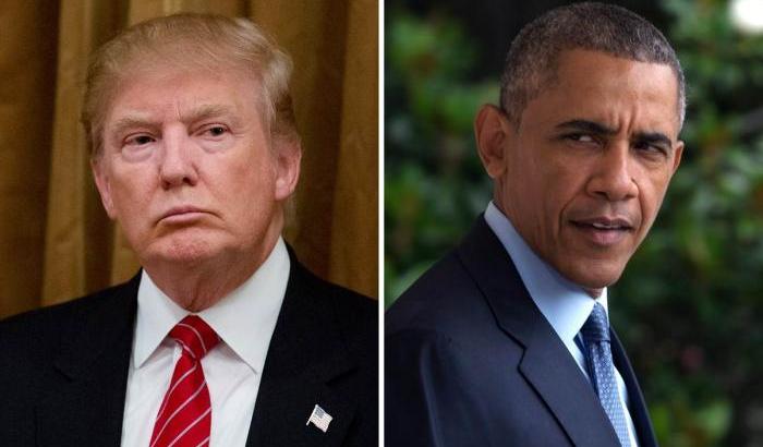 Trump e Obama