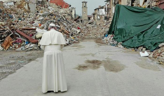 Il regalo del Papa ai terremotati sulle orme di san Francesco