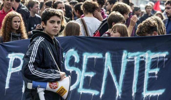 La manifestazione a Roma