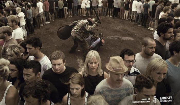 Una campagna di Amnesty international