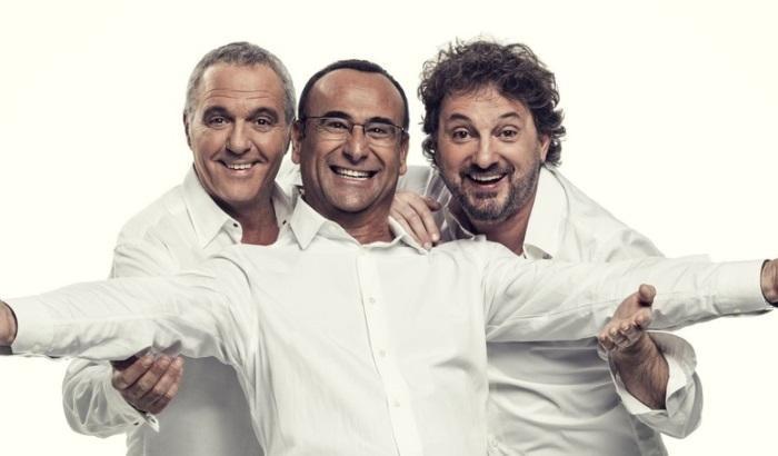 Sanremo2017: e se le "vallette" di Conti fossero Panariello e Pieraccioni?