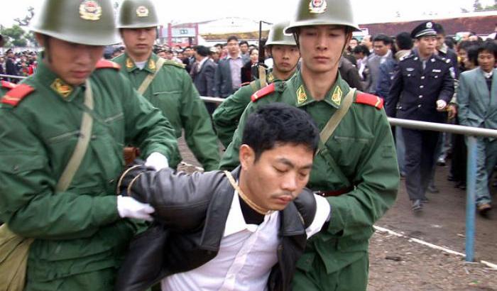 Cina, pena di morte