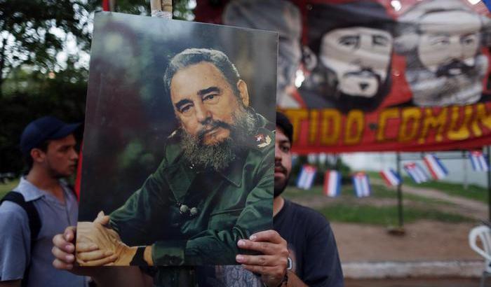L'ultimo saluto di Cuba a Fidel Castro